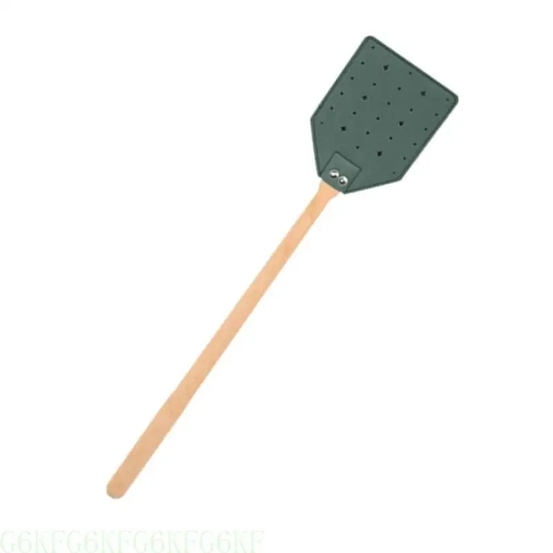 G6KF Leather Fly Swatter Manual Heavy Duty Flyswatter with Long Wood Handle Fly Swatter Catchers Wasp Swatter for Indoor
G6KF Leather Fly Swatter Manual Heavy Duty Flyswatter with Long Wood Handle Fly Swatter Catchers Wasp Swatter for Indoor