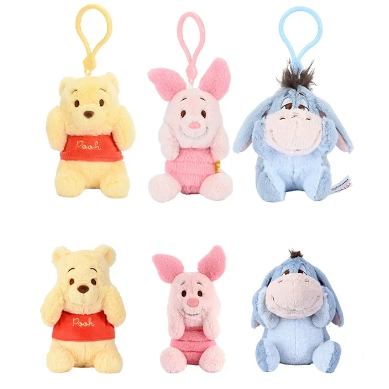 Disney Authentic Plush Keychain Winnie The Pooh Tigger Piglet Eeyore Soft Stuffed Toy Backpack Bag Pendant For Bag Decoration
Disney Authentic Plush Keychain Winnie The Pooh Tigger Piglet Eeyore Soft Stuffed Toy Backpack Bag Pendant For Bag Decoration