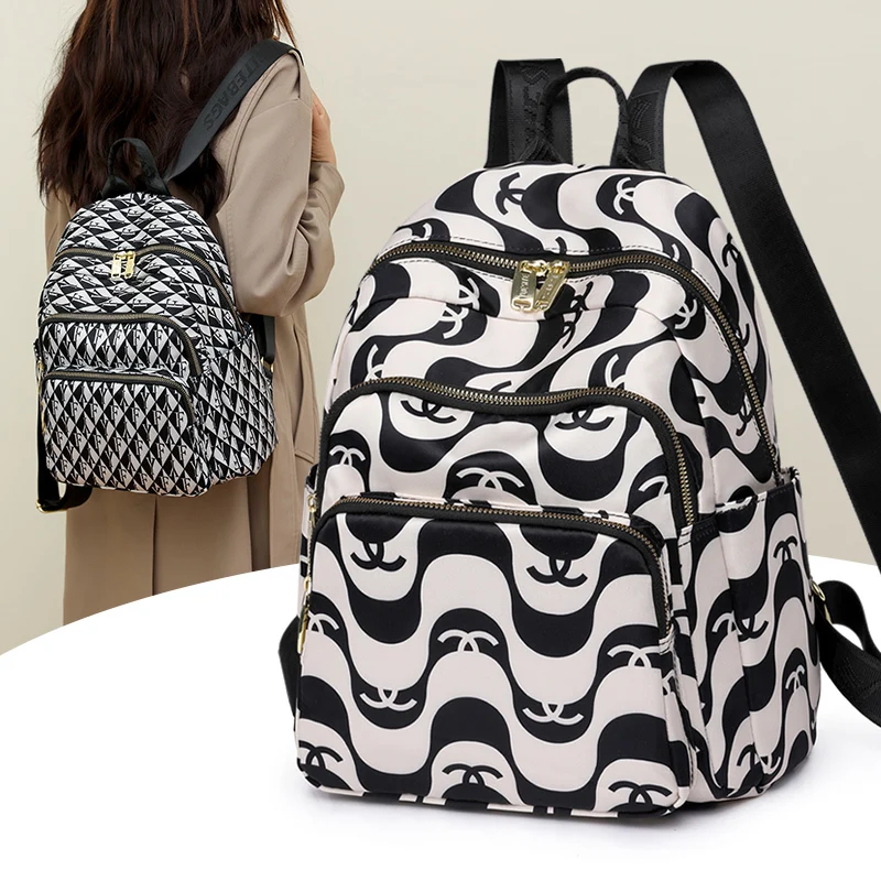 Oxford Cloth Printed Women, Large Capacity Canvas 2024 New Fashionable And Versatile Travel Backpack For Middle-Aged Mothers
Oxford Cloth Printed Women, Large Capacity Canvas 2024 New Fashionable And Versatile Travel Backpack For Middle-Aged Mothers