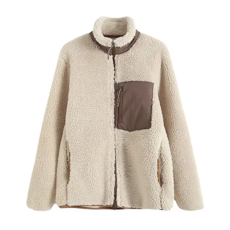 Outdoor Men's Fleece Jacket Windproof Lamb Velvet Autumn Winter Thickened Casual Style Couple Cotton Clothes Short Coat
Outdoor Men's Fleece Jacket Windproof Lamb Velvet Autumn Winter Thickened Casual Style Couple Cotton Clothes Short Coat