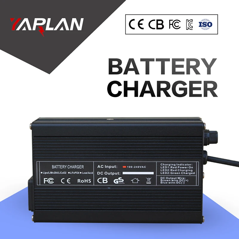 33.6V 3A Lithium Battery Charger for 8Series 28.8V 29.6V Li-Ion Battery pack 180 watt high power
33.6V 3A Lithium Battery Charger for 8Series 28.8V 29.6V Li-Ion Battery pack 180 watt high power