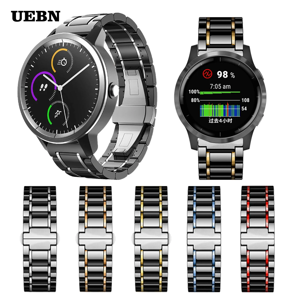 Керамический ремешок для Garmin Move 3 Band, браслет пришителя Sq ViVoactiVe 4 Active, ремешки для часов
Керамический ремешок для Garmin Move 3 Band, браслет пришителя Sq ViVoactiVe 4 Active, ремешки для часов