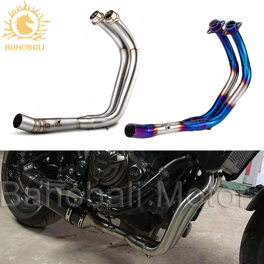Slip-on Exhaust For Yamaha MT-07 FZ-07 MT07 FZ07 XSR700 2014-2023 Motorcycle Exhaust Front Header Pipe
Slip-on Exhaust For Yamaha MT-07 FZ-07 MT07 FZ07 XSR700 2014-2023 Motorcycle Exhaust Front Header Pipe