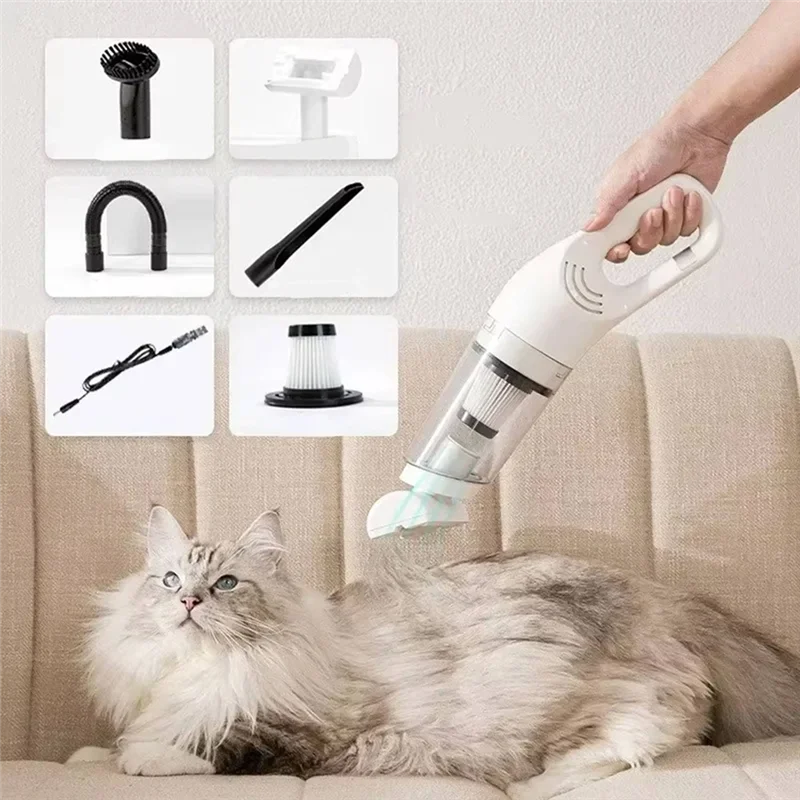 A93E-For Pet Cat And Dog Hair Handheld Small Vacuum Cleaner Pet Hair Removal Accessories
A93E-For Pet Cat And Dog Hair Handheld Small Vacuum Cleaner Pet Hair Removal Accessories
