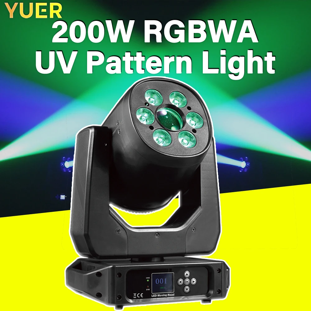 YUER НОВЫЙ светодиодный сценический светильник мощностью 200 Вт, RGBWA+UV, управление DMX, идеально подходит для концертов и мероприятий, 25 каналов, 540 ° /270 ° Сканирование, IP20
YUER НОВЫЙ светодиодный сценический светильник мощностью 200 Вт, RGBWA+UV, управление DMX, идеально подходит для концертов и мероприятий, 25 каналов, 540 ° /270 ° Сканирование, IP20