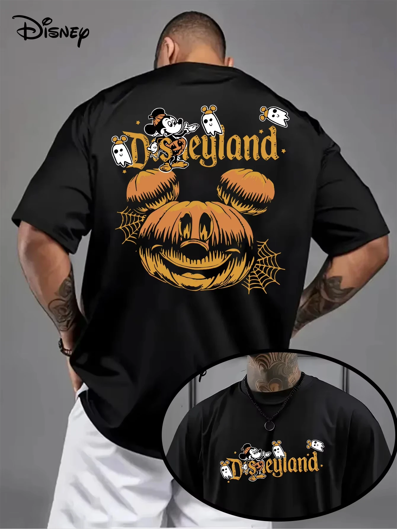 2025 Summer New Disney Halloween Mickey Mouse T-Shirt Daily Leisure and Theme Activities Wear Unisex Cotton Short Sleeve
2025 Summer New Disney Halloween Mickey Mouse T-Shirt Daily Leisure and Theme Activities Wear Unisex Cotton Short Sleeve