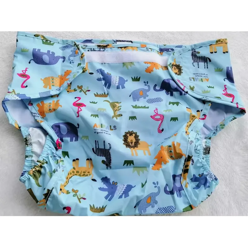 ABDL Adult Baby Blue Waterproof Cartoon Pattern Briefs With Padding Inside /DDLG Diaper Pants /Washable Adult Trainning Pant
ABDL Adult Baby Blue Waterproof Cartoon Pattern Briefs With Padding Inside /DDLG Diaper Pants /Washable Adult Trainning Pant
