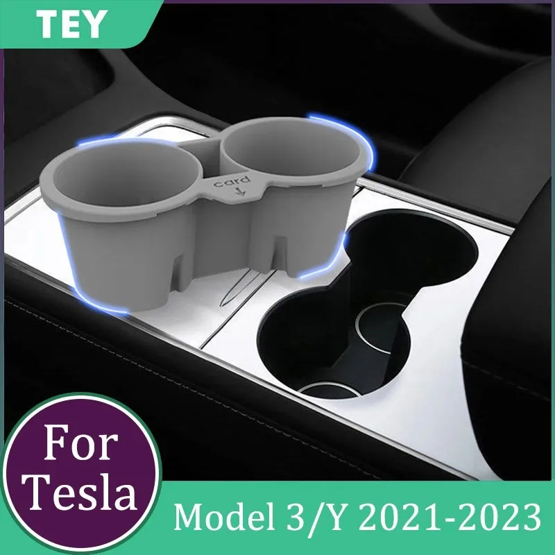 Cup Holder Silicone Central Control Storage Box Stowing Tidying For Tesla Model Y 3 2017-2023 Accessories
Cup Holder Silicone Central Control Storage Box Stowing Tidying For Tesla Model Y 3 2017-2023 Accessories