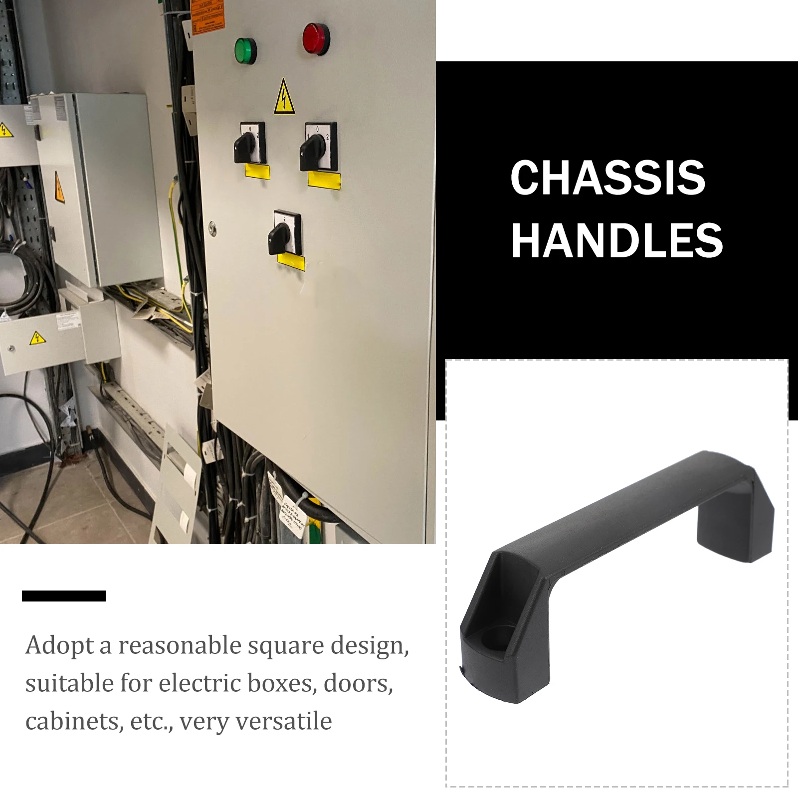 8 Pcs Cabinet Door H les Black Nylon Knobs Durable Anti Delicate Furniture H Shock Electric Chassis Furniture Closet Pulls
8 Pcs Cabinet Door H les Black Nylon Knobs Durable Anti Delicate Furniture H Shock Electric Chassis Furniture Closet Pulls
