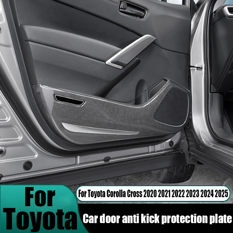 For Toyota Corolla Cross 2020 2021 2022 2023 2024 2025 car door anti kick protection panel car interior accessories ABS material
For Toyota Corolla Cross 2020 2021 2022 2023 2024 2025 car door anti kick protection panel car interior accessories ABS material