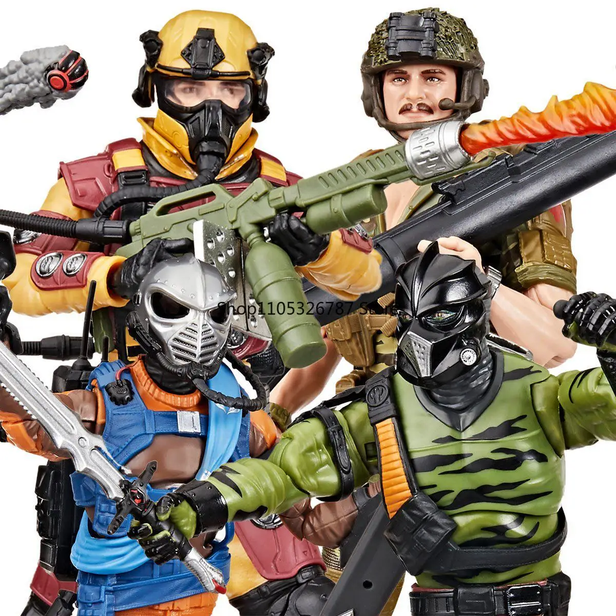 Original Genuine G.I. Joe Darklon Flamethrower, Viper Iguana, Fortress 6-Inch Action Figure Collectible Toy In Stock
Original Genuine G.I. Joe Darklon Flamethrower, Viper Iguana, Fortress 6-Inch Action Figure Collectible Toy In Stock