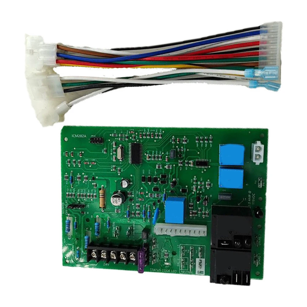 Furnace Control Board ICM282A for Carrier Models HK42FZ011 HK42FZ007 HK42F2013 with Gas Shutoff and Voltage Protection
Furnace Control Board ICM282A for Carrier Models HK42FZ011 HK42FZ007 HK42F2013 with Gas Shutoff and Voltage Protection