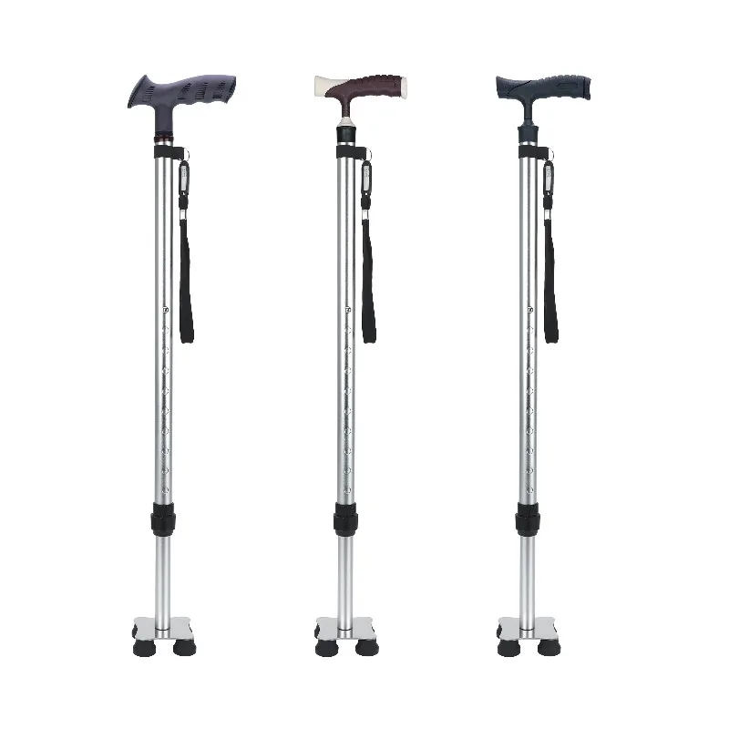 Adjustable Silver Aluminum Cane Comfortable Walking Rehabilitation Treatment Supplies
Adjustable Silver Aluminum Cane Comfortable Walking Rehabilitation Treatment Supplies