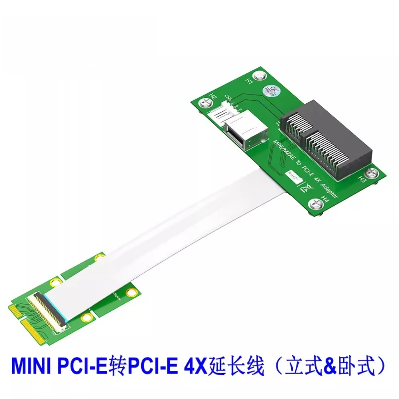 Mini PCI-E to PCI-E 4X Adapter Card for Laptop mPCIe Expansion
Mini PCI-E to PCI-E 4X Adapter Card for Laptop mPCIe Expansion