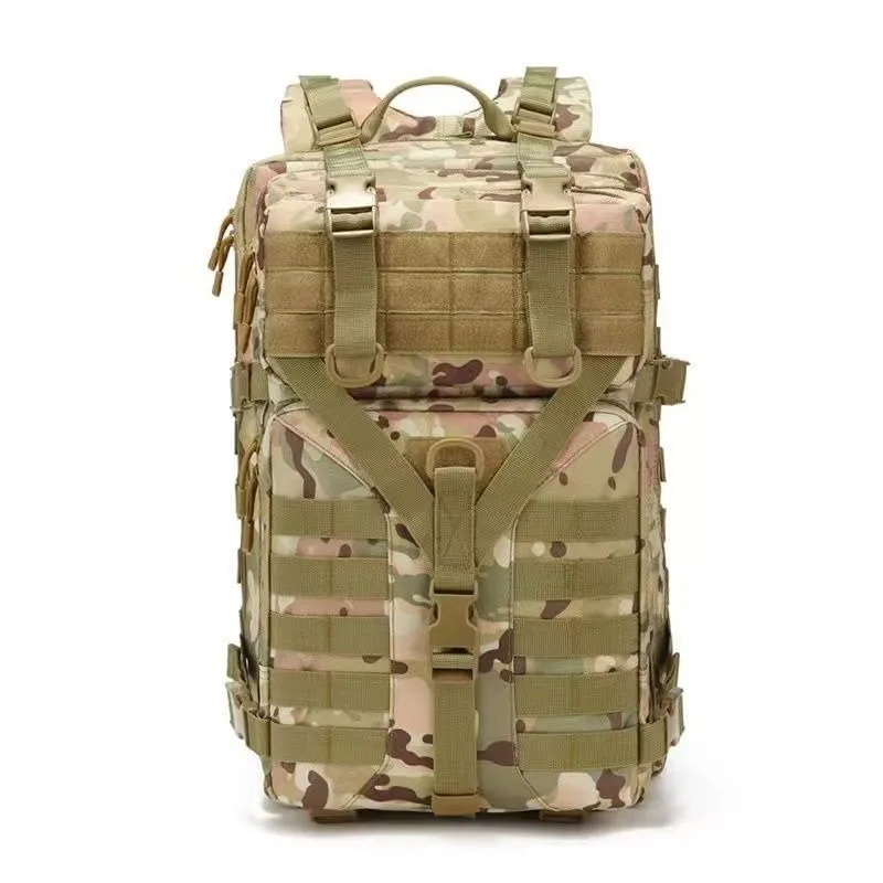 Large Capacity Tactical Backpack, Waterproof Outdoor Hiking Rucksack, Multi-functional Molle Military Bag for Camping Hunting
Large Capacity Tactical Backpack, Waterproof Outdoor Hiking Rucksack, Multi-functional Molle Military Bag for Camping Hunting