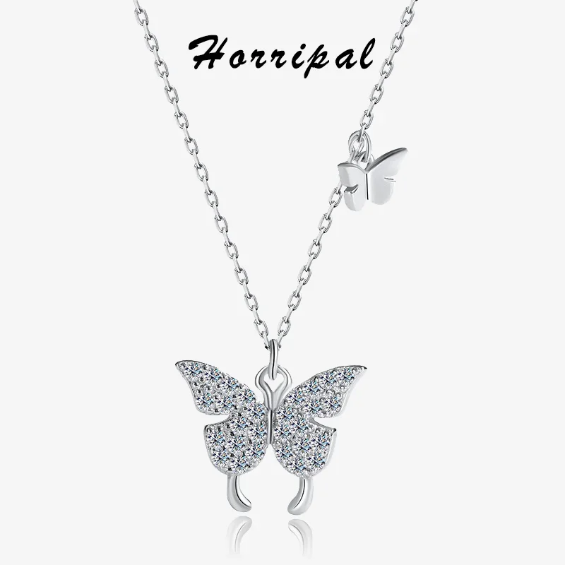 Butterfly Pendant Necklace 100% Sterling Silver D VVS1 Moissanite with Certificate Fine Jewelry Engagement Necklaces for Women
Butterfly Pendant Necklace 100% Sterling Silver D VVS1 Moissanite with Certificate Fine Jewelry Engagement Necklaces for Women