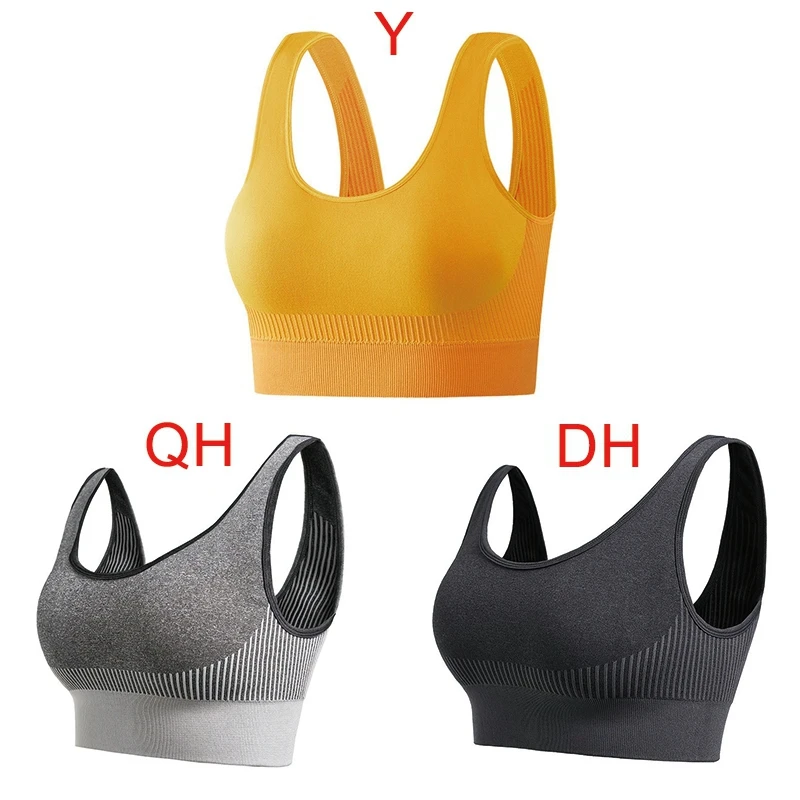 Women Breathable Yoga Bra Sports Fitness Running Underwear Shockproof Underwear Wireless Crop Top
Women Breathable Yoga Bra Sports Fitness Running Underwear Shockproof Underwear Wireless Crop Top