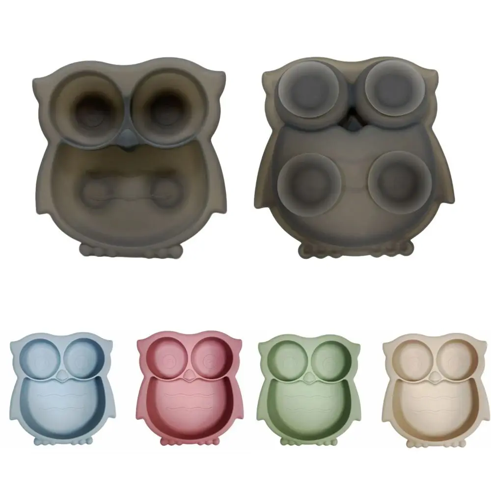 Owl Shape Toddler Suction Plates BPA-Free Food-Grade Silicone Stay Put Divided Plates Non-Slip Unbreakable Plate
Owl Shape Toddler Suction Plates BPA-Free Food-Grade Silicone Stay Put Divided Plates Non-Slip Unbreakable Plate