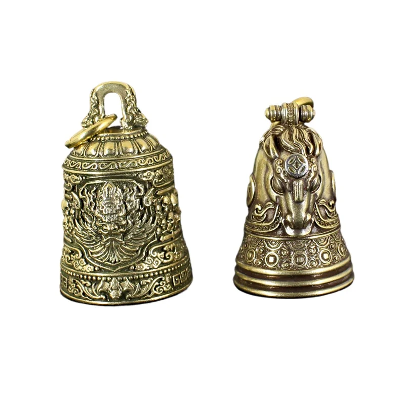 1Pc Retro Pure Copper Horse Face Evil-exorcising Bell Keychain Car Luggage Hanging Ornament
1Pc Retro Pure Copper Horse Face Evil-exorcising Bell Keychain Car Luggage Hanging Ornament