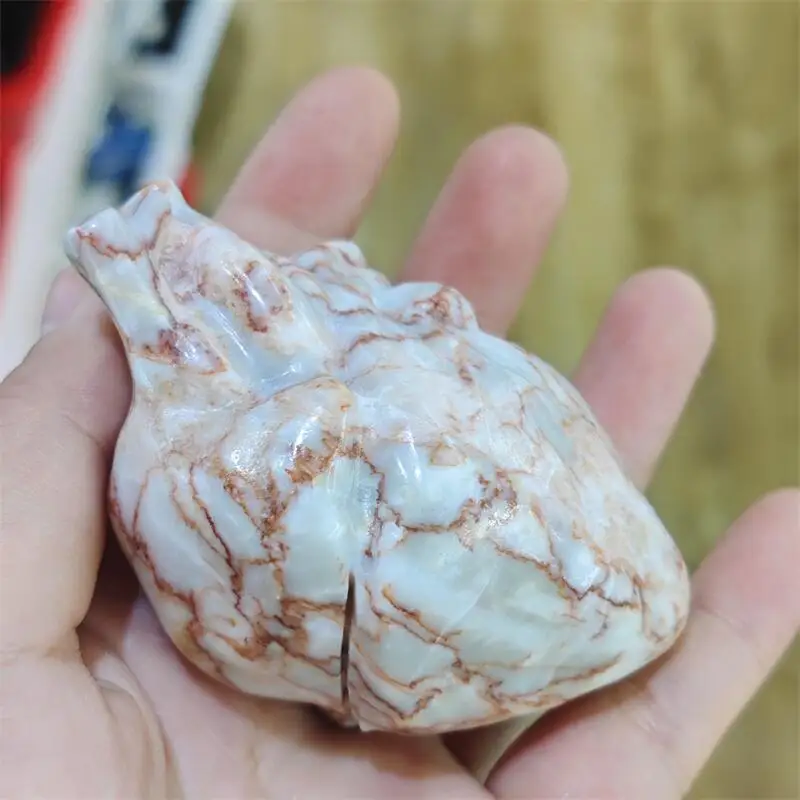 Natural Red Network Stone Heart Carving Crystal Love Healing Fengshui Gemstones Home Decoration Holiday Gift 1pcs
Natural Red Network Stone Heart Carving Crystal Love Healing Fengshui Gemstones Home Decoration Holiday Gift 1pcs