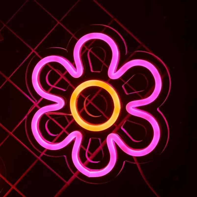 Flowers Neon Sign Daisy LED Neon Lights USB Dimmable Retro for Bedroom Bar Home Window Wedding Birthday Party Wall Decor Gift
Flowers Neon Sign Daisy LED Neon Lights USB Dimmable Retro for Bedroom Bar Home Window Wedding Birthday Party Wall Decor Gift