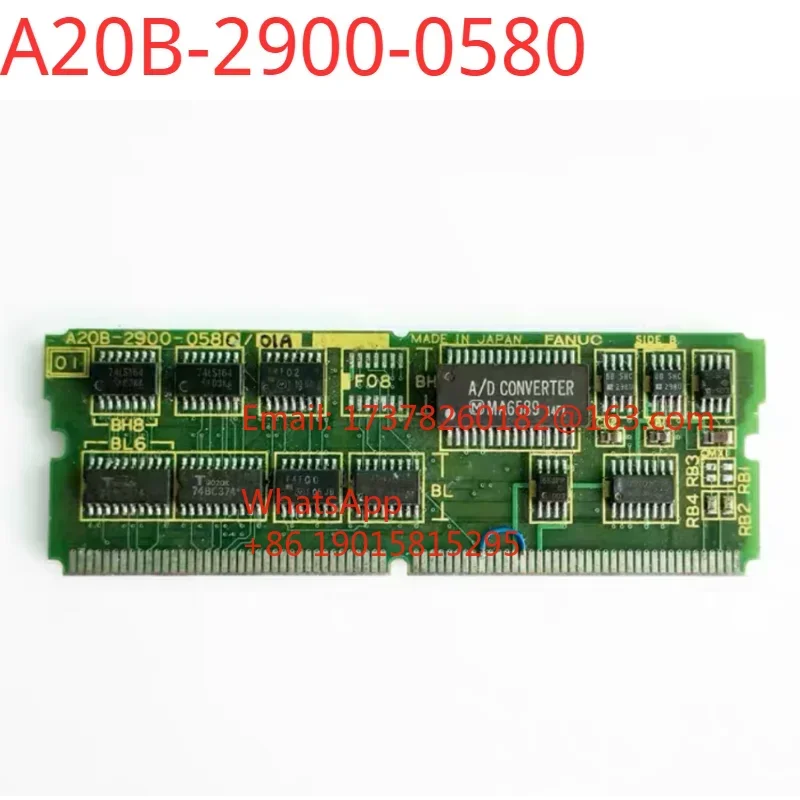 A20B-2900-0580 second-hand tested ok Small cardin good Condition
A20B-2900-0580 second-hand tested ok Small cardin good Condition