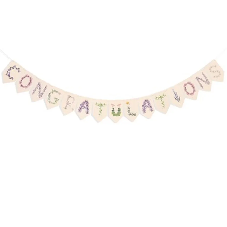 Floral Congratulations Banner - Spring Floral Engagement Party Garland, Wildflower Congratulations Engaged Decorations, Market
Floral Congratulations Banner - Spring Floral Engagement Party Garland, Wildflower Congratulations Engaged Decorations, Market