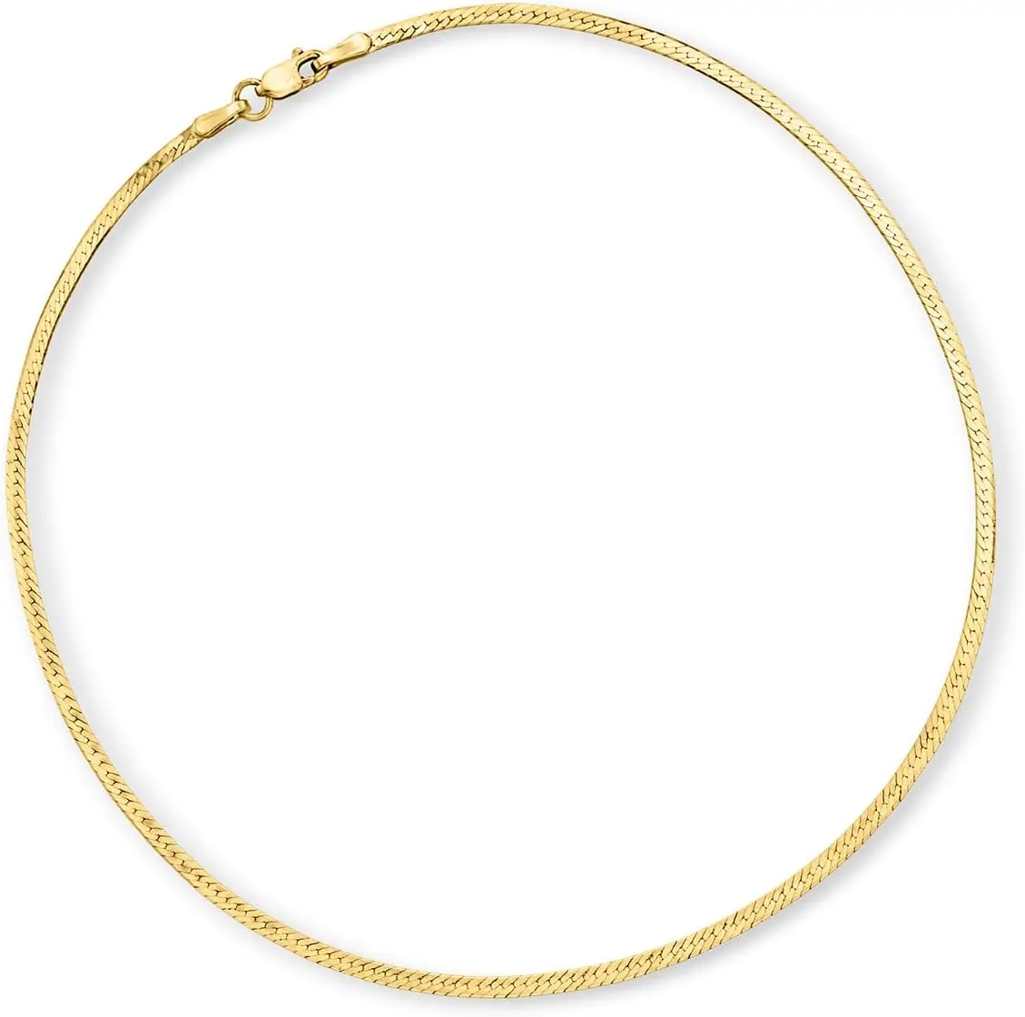 Pure Collection by Ross-Simons 1.5mm 14kt Yellow Gold Herringbone Anklet. 10 inches
Pure Collection by Ross-Simons 1.5mm 14kt Yellow Gold Herringbone Anklet. 10 inches