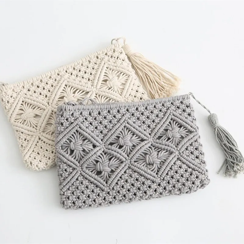 Women's Bohemian Style Straw Woven Day Clutches Bags Fashionable Simple Tassel Causal Handbag Vintage Beach Bag For Women Girl
Women's Bohemian Style Straw Woven Day Clutches Bags Fashionable Simple Tassel Causal Handbag Vintage Beach Bag For Women Girl