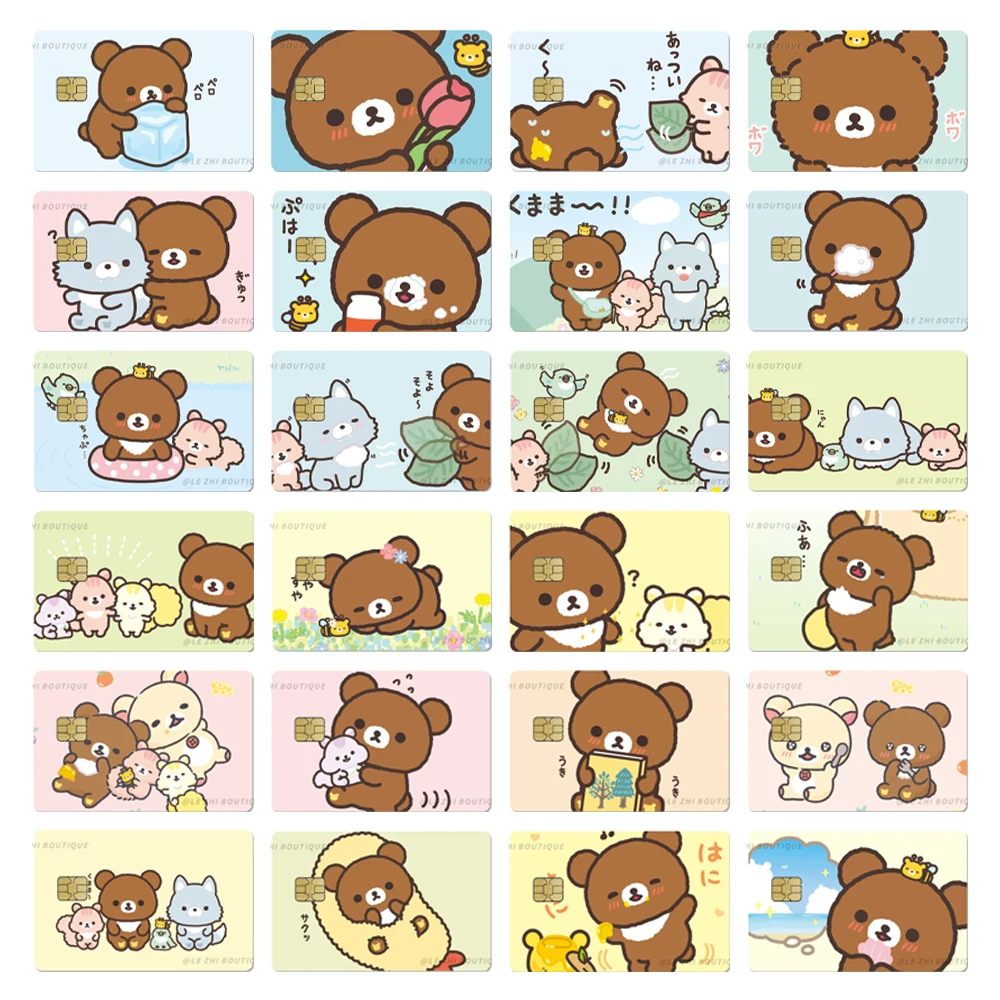 1Pc Anime Cute Rilakkuma Credit Card Debit Card Waterproof Skin Stickers Diy Kawaii Shining Rainbow Star Love Film Sticker
1Pc Anime Cute Rilakkuma Credit Card Debit Card Waterproof Skin Stickers Diy Kawaii Shining Rainbow Star Love Film Sticker