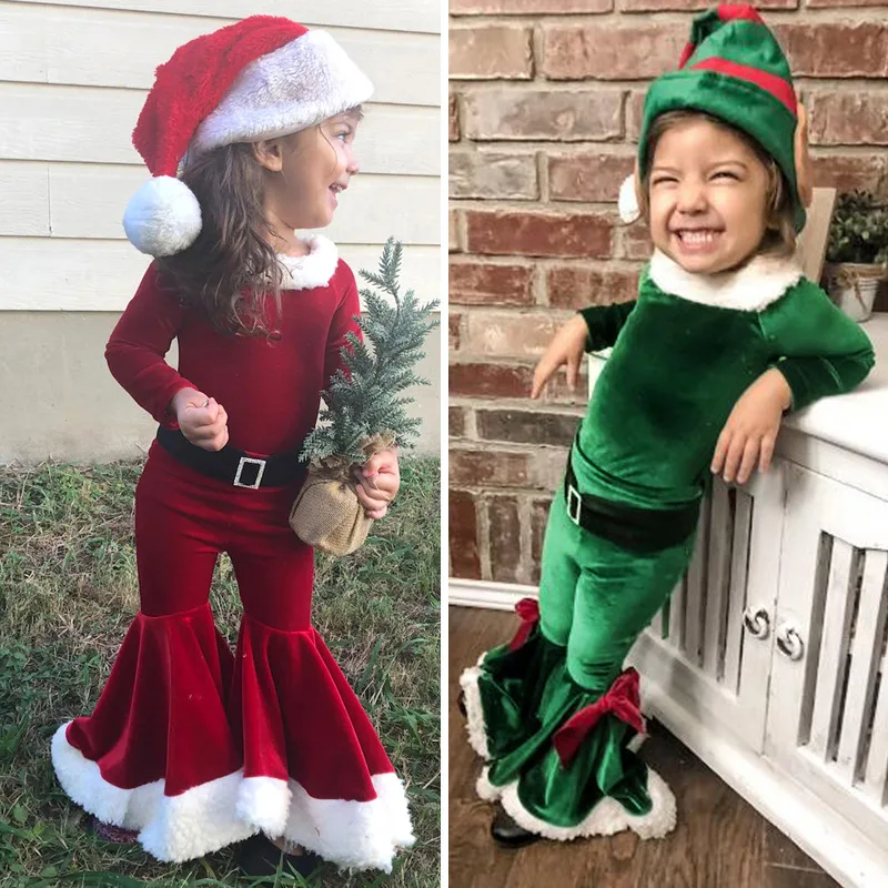 Kids Clothes Girls Christmas Suit Fashion Children Autumn Long Sleeve O-neck 3 Piece Top Pant Hat Matching Sets Merry Christmas
Kids Clothes Girls Christmas Suit Fashion Children Autumn Long Sleeve O-neck 3 Piece Top Pant Hat Matching Sets Merry Christmas