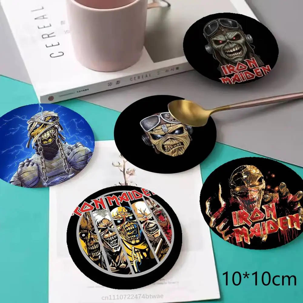 Band I-Iron C-Cool M-Maiden Wood Coaster Mug Tea Coffee Cup Pad Heat Resistant Placemats Tableware Decoration
Band I-Iron C-Cool M-Maiden Wood Coaster Mug Tea Coffee Cup Pad Heat Resistant Placemats Tableware Decoration