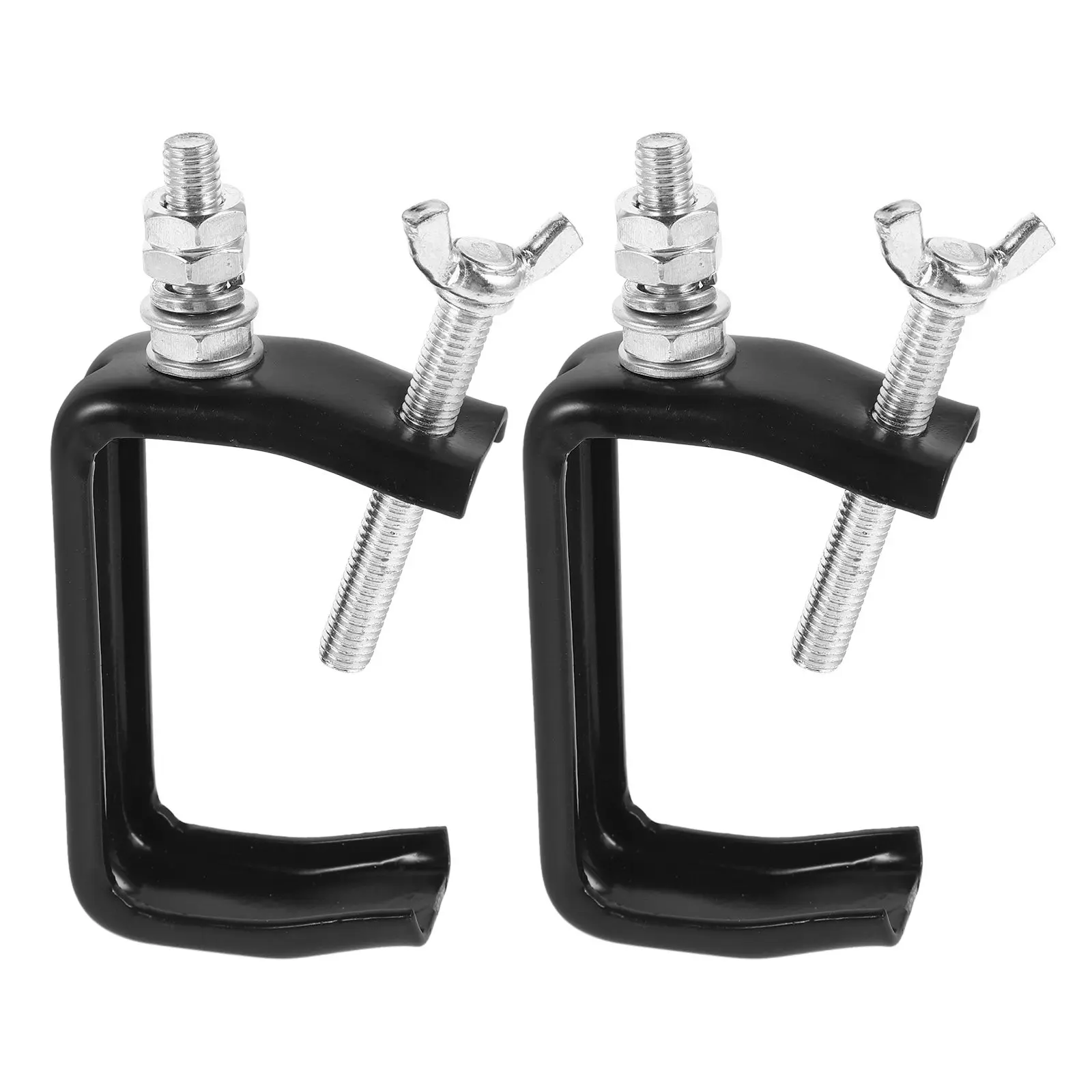 2Pcs Stage Lamp Hooks Metal Truss Clamps Heavy Duty Lighting Mounts for LED Moving Head Dj Light Clamp Accessories
2Pcs Stage Lamp Hooks Metal Truss Clamps Heavy Duty Lighting Mounts for LED Moving Head Dj Light Clamp Accessories