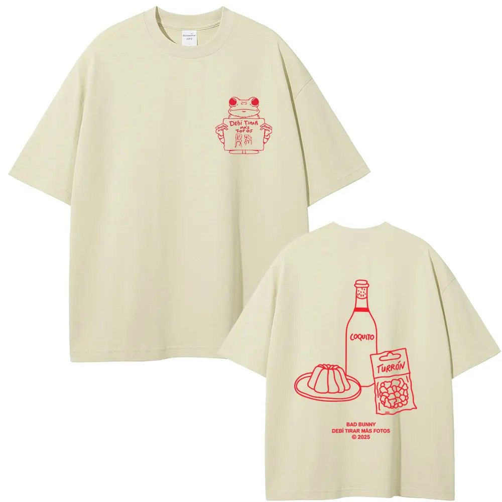 Rapper Bad Bunny T-shirt Debi Tirar Mas Fotos DTMF World Tour T Shirts Men Women Hip Hop Fashion Trend T-shirts Rap Streetwear
Rapper Bad Bunny T-shirt Debi Tirar Mas Fotos DTMF World Tour T Shirts Men Women Hip Hop Fashion Trend T-shirts Rap Streetwear