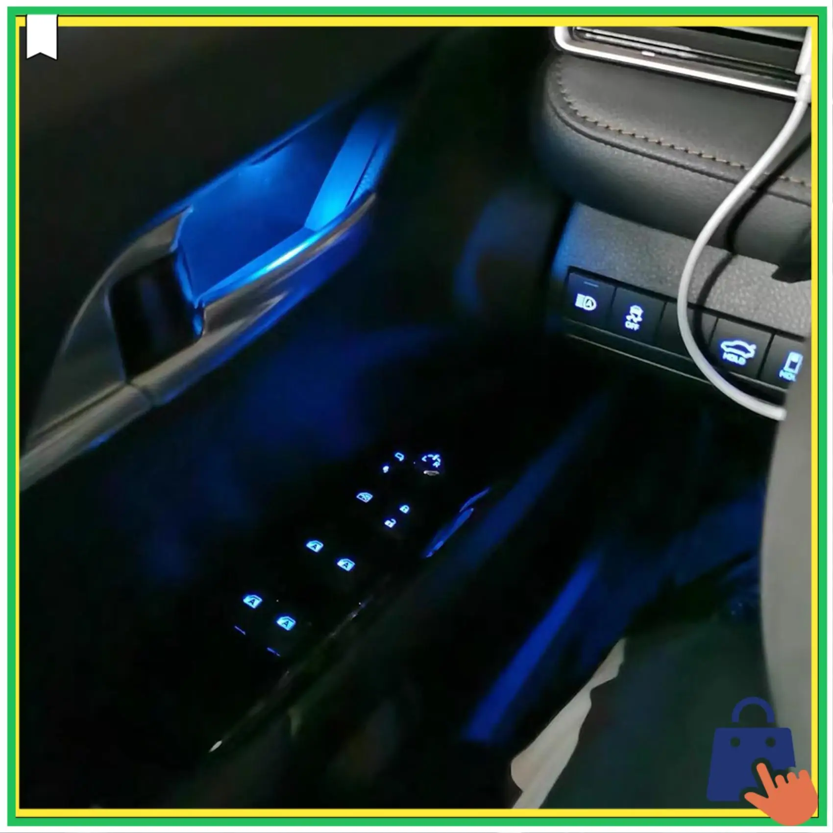 Advanced For Toyota Camry 2018-2022 Door Bowl Armrest Atmosphere Light Interior LED Blue Door Bowl Handle Frame Light
Advanced For Toyota Camry 2018-2022 Door Bowl Armrest Atmosphere Light Interior LED Blue Door Bowl Handle Frame Light