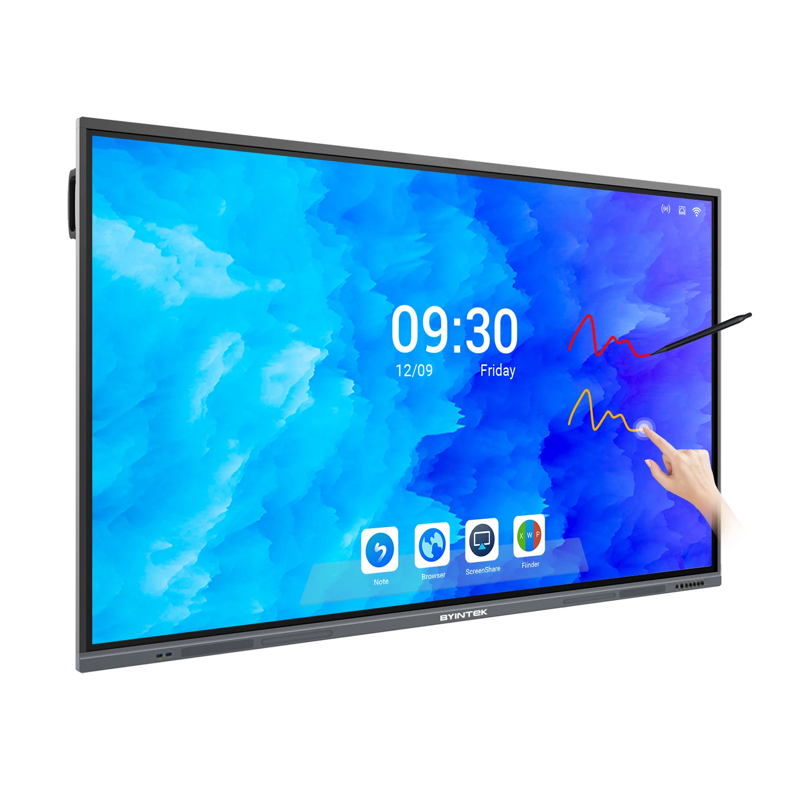 65 75 85 Inch zero Fit Infrared Touch Smart Board Touch Screen Interactive Electronics Teaching Interactive White Board Smart
65 75 85 Inch zero Fit Infrared Touch Smart Board Touch Screen Interactive Electronics Teaching Interactive White Board Smart