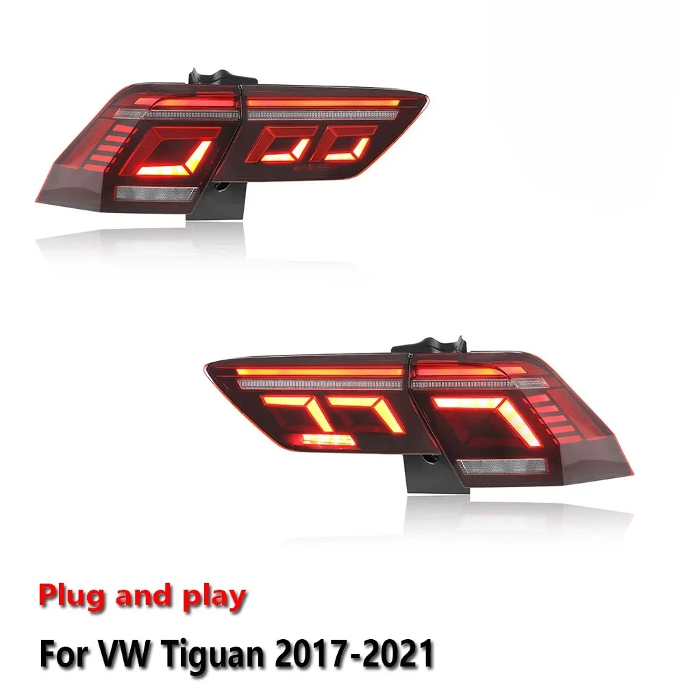 Car LED Upgrade Tail Light Accessories For VW Tiguan 2017-2021 DRL Brake Turn Signal Lamp Plug and Play
Car LED Upgrade Tail Light Accessories For VW Tiguan 2017-2021 DRL Brake Turn Signal Lamp Plug and Play