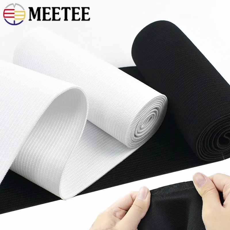 1/2M Meetee 7-50cm Extra Wide Elastic Band Soft Stretch Tape for Clothes Pants Waistband Elasticity Bands DIY Sewing Accessories
1/2M Meetee 7-50cm Extra Wide Elastic Band Soft Stretch Tape for Clothes Pants Waistband Elasticity Bands DIY Sewing Accessories