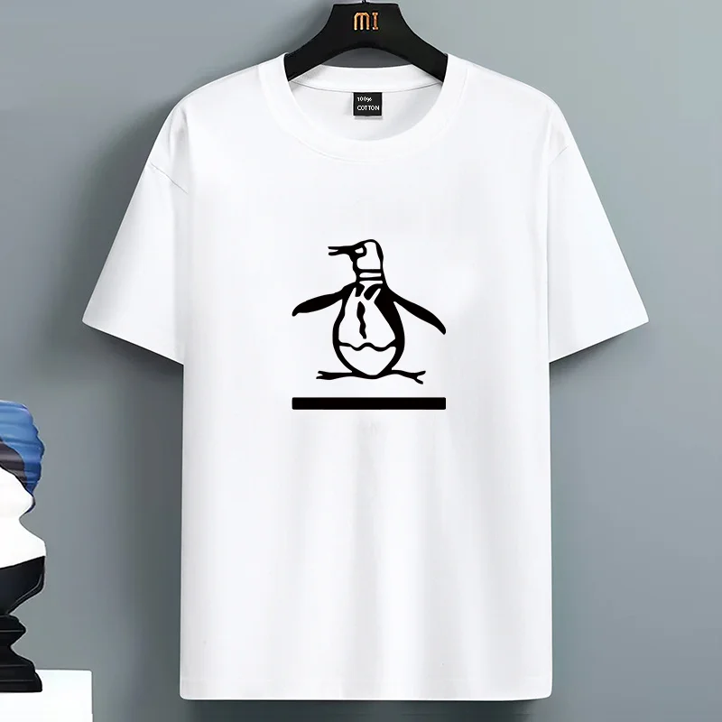 2025 Summer Men's T-shirt High Quality 100 Cotto Penguin Printed Loose O-neck Men Short Sleeve Casual For Male T-shirt Top Tee
2025 Summer Men's T-shirt High Quality 100 Cotto Penguin Printed Loose O-neck Men Short Sleeve Casual For Male T-shirt Top Tee