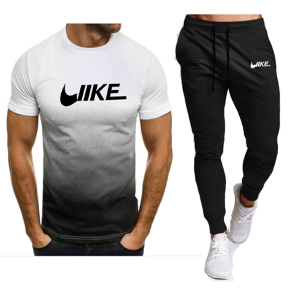 2024 Summer Fashion T-shirt and Pants Set for Men Hot Selling Casual Fitness Running Pants 2-piece Set New Short Sleeve for Men
2024 Summer Fashion T-shirt and Pants Set for Men Hot Selling Casual Fitness Running Pants 2-piece Set New Short Sleeve for Men