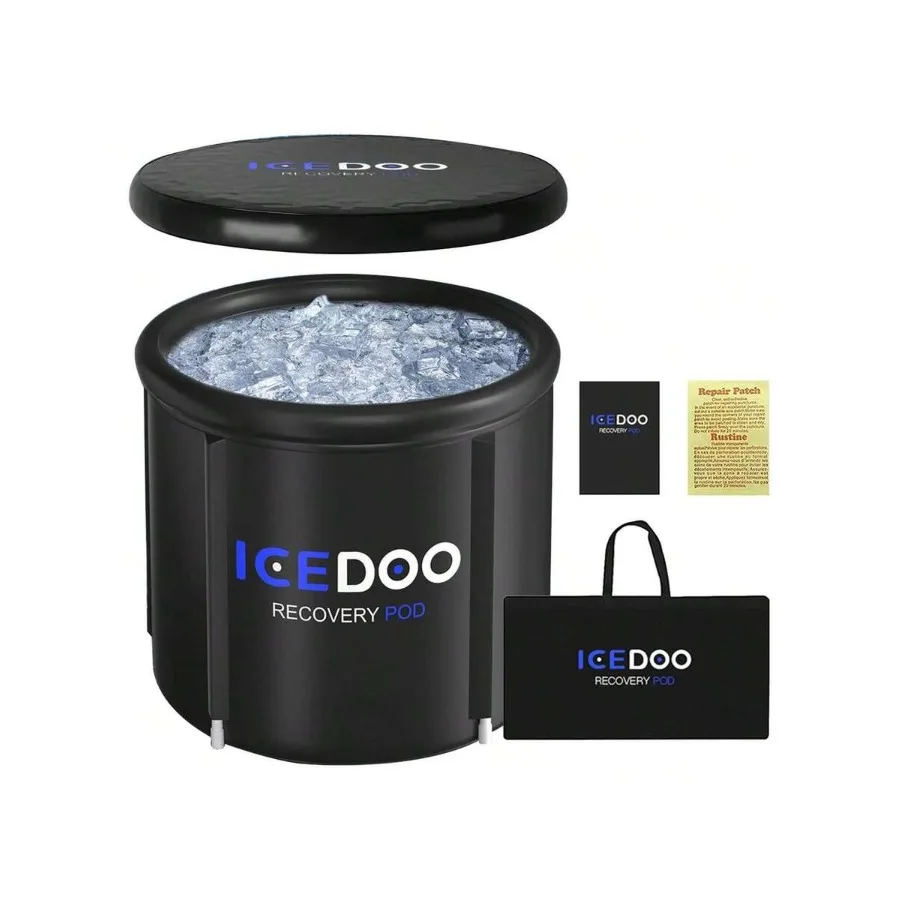 Cold Water Therapy Training Tub, 119 Gal Capacity Ice Bathtub, Inflatable Cold Plunge Tub For Outdoor, Indoor, Gyms Recovery Po
Cold Water Therapy Training Tub, 119 Gal Capacity Ice Bathtub, Inflatable Cold Plunge Tub For Outdoor, Indoor, Gyms Recovery Po