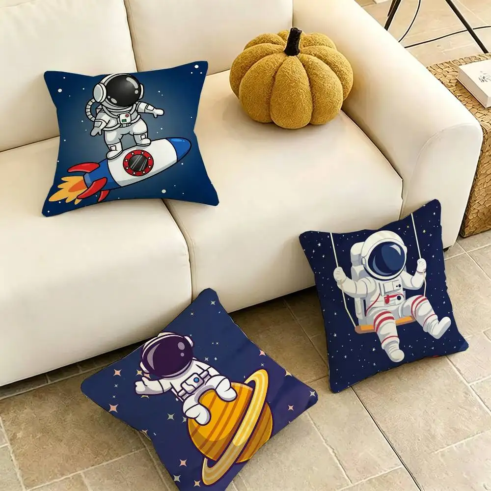 Space-Themed A-Astronaut Rocke Pillow Case Square Double-Sided Sofa Cushion Cover Bedroom Bedside Pillow Gift
Space-Themed A-Astronaut Rocke Pillow Case Square Double-Sided Sofa Cushion Cover Bedroom Bedside Pillow Gift