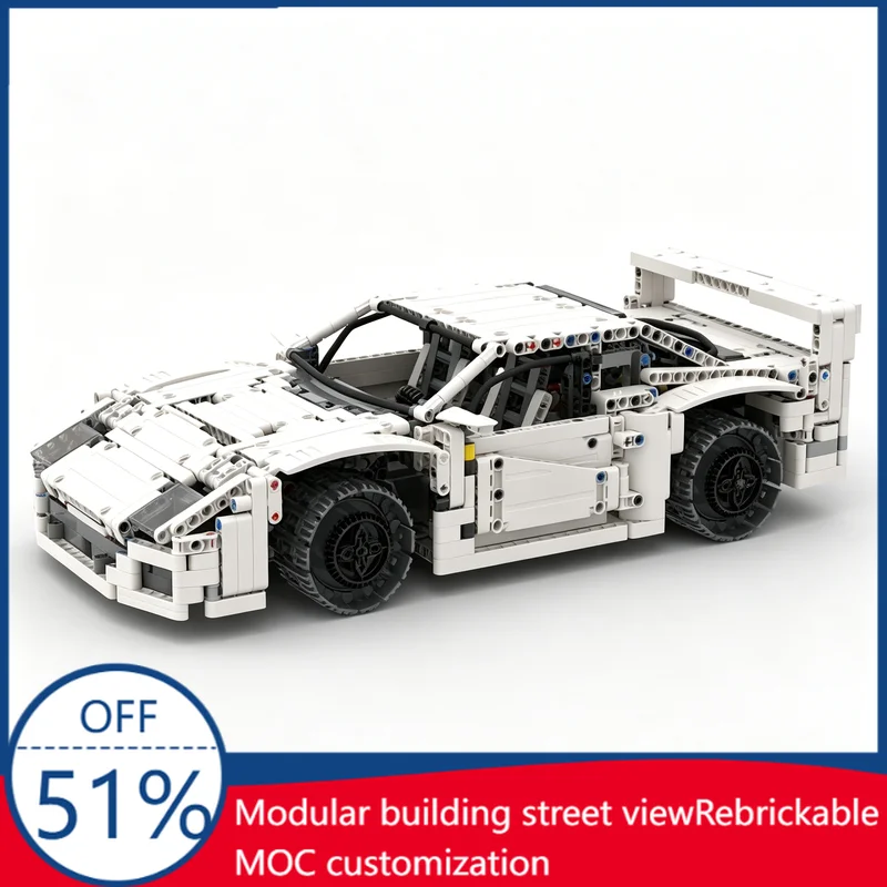 1533PCS Sports Car Model Custom Building Blocks Technical Vehicle Assembly Educational Toy Creative Collection Gift Boys Adults
1533PCS Sports Car Model Custom Building Blocks Technical Vehicle Assembly Educational Toy Creative Collection Gift Boys Adults