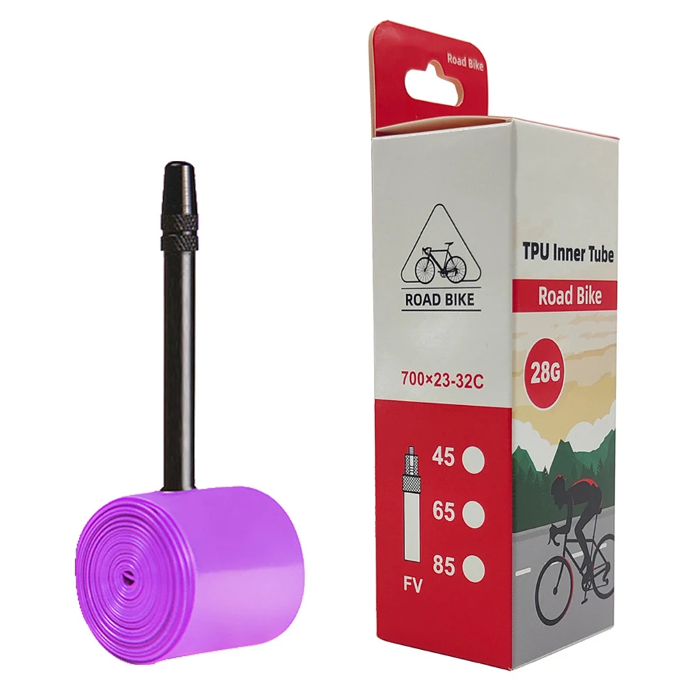 Bicycle Tubes Road Inner Tube Accessories Copper Hot Sale New Parts Purple Stable TPU Ultralight Design Practical
Bicycle Tubes Road Inner Tube Accessories Copper Hot Sale New Parts Purple Stable TPU Ultralight Design Practical