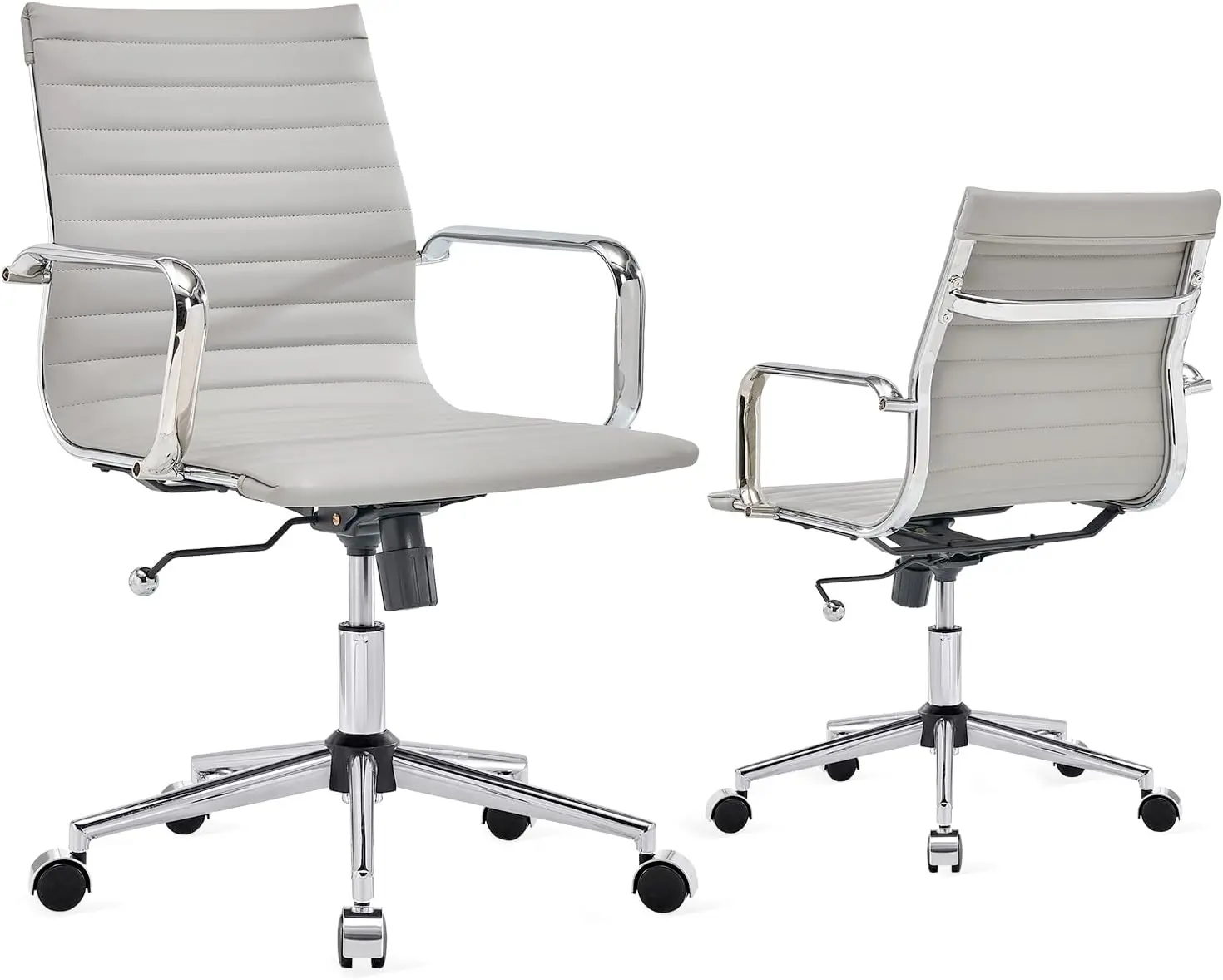 Arm Chair, Ergonomic Swivel Desk Chair With Wheels, Adjustable Heavy-Duty Office Chair For Home And Conference Room, Wide
Arm Chair, Ergonomic Swivel Desk Chair With Wheels, Adjustable Heavy-Duty Office Chair For Home And Conference Room, Wide