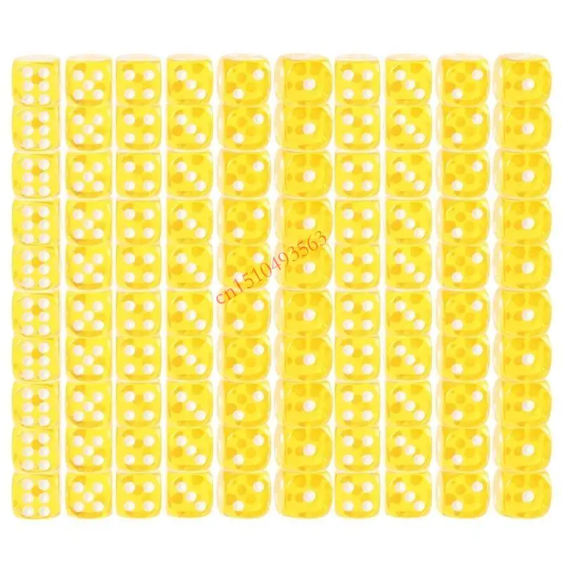 Game Playings Square Block Math Teaching Educational Toy Dices Small Colorful Acrylic Six Sided Dices Cubes with Dots 448C
Game Playings Square Block Math Teaching Educational Toy Dices Small Colorful Acrylic Six Sided Dices Cubes with Dots 448C