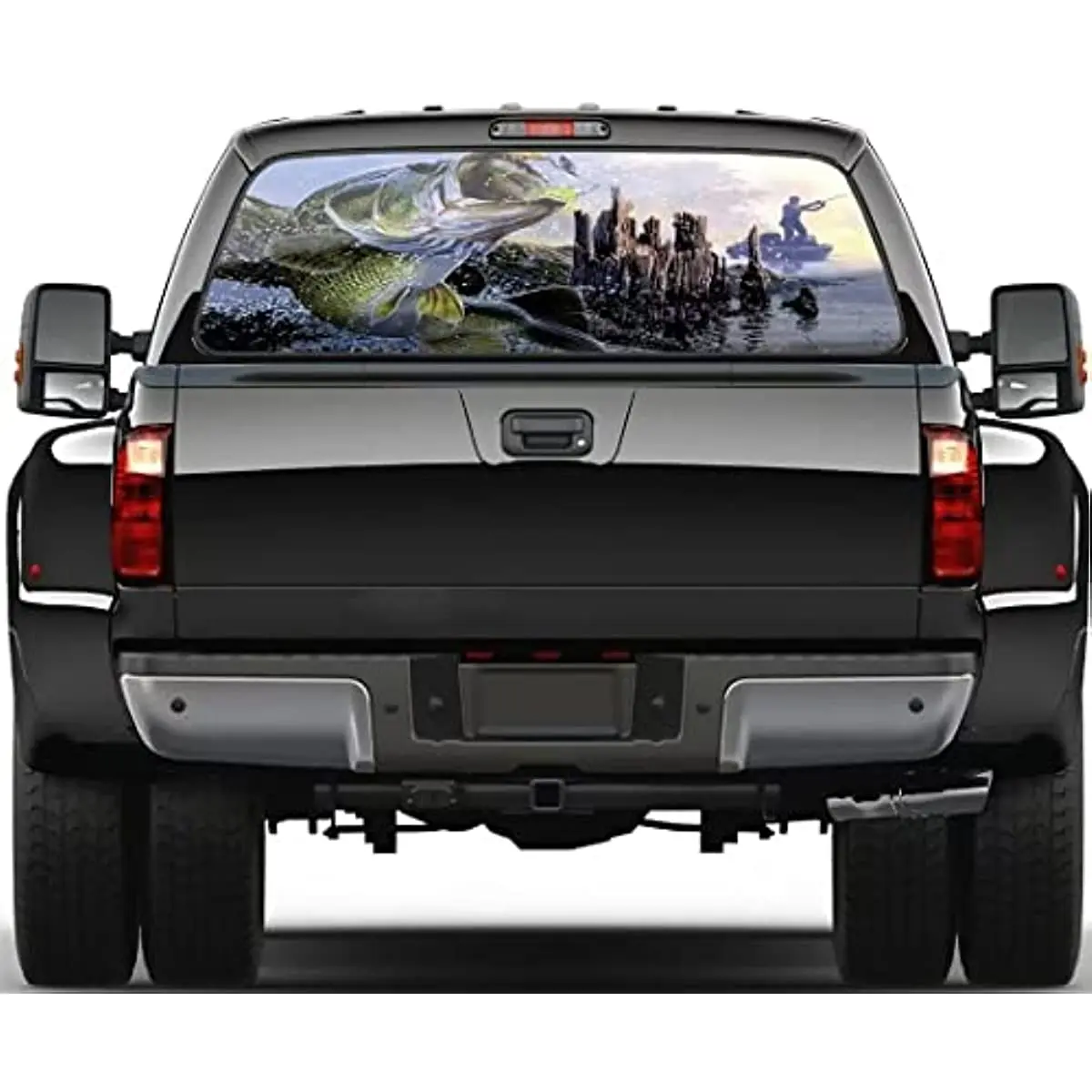 WALLSA Seabass Fishing Car Rear Window Sticker Decoration - 66''x20'' Truck Decals Graphics for Car Trucks SUV , Fish Bass Hunt
WALLSA Seabass Fishing Car Rear Window Sticker Decoration - 66''x20'' Truck Decals Graphics for Car Trucks SUV , Fish Bass Hunt