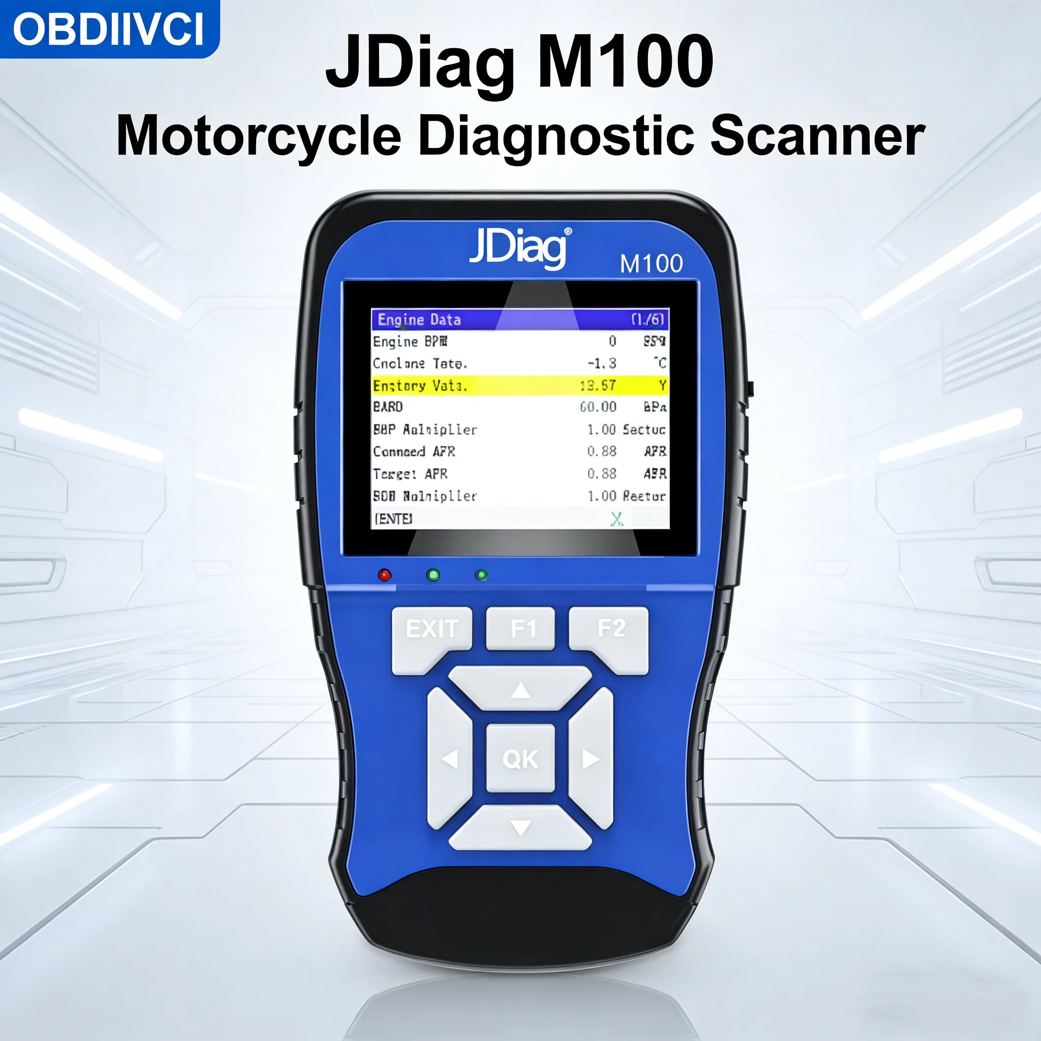 JDiag M100 Motorcycle Diagnostic Scanner Moto Fault Diagnostic Tool Motorbike Code Reader For KTM Yamaha Kawasaki Suzuki Honda
JDiag M100 Motorcycle Diagnostic Scanner Moto Fault Diagnostic Tool Motorbike Code Reader For KTM Yamaha Kawasaki Suzuki Honda