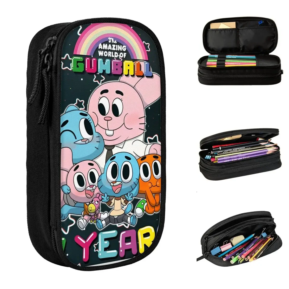 Gumball Gaming Pencil Cases Pencilcases Pen Holder for Student Big Capacity Bag School Supplies Zipper Stationery
Gumball Gaming Pencil Cases Pencilcases Pen Holder for Student Big Capacity Bag School Supplies Zipper Stationery