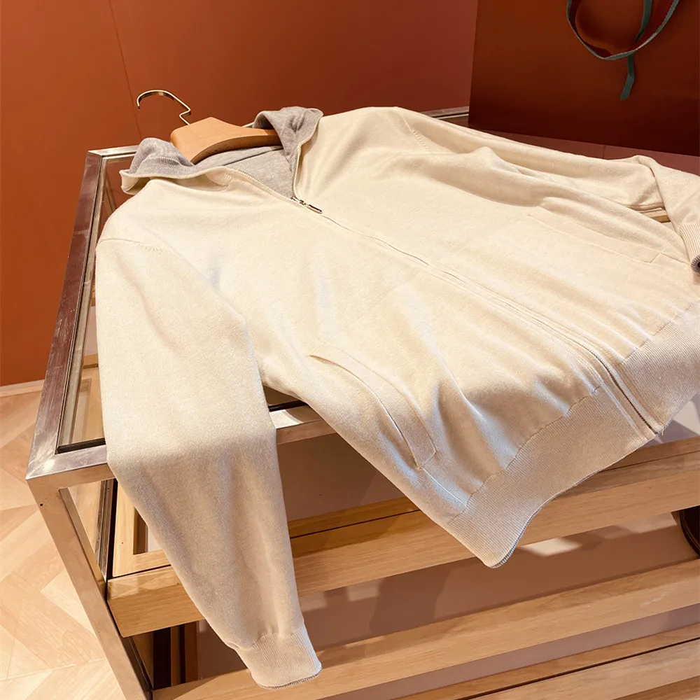 Мужская двусторонняя шерстяная вязаная толстовка с капюшоном, кардиган, мягкая повседневная застежка-молния, длинное пальто обычного кроя све
Мужская двусторонняя шерстяная вязаная толстовка с капюшоном, кардиган, мягкая повседневная застежка-молния, длинное пальто обычного кроя све